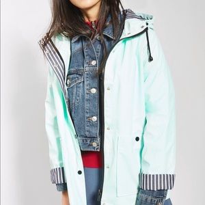 NWOT Topshop Raincoat